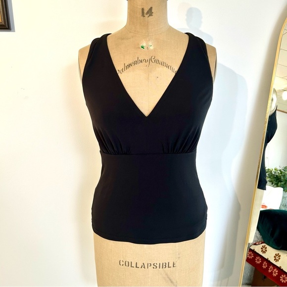 Amour Vert Tops - Amour Vert Black v-neck Tank Top NWT!